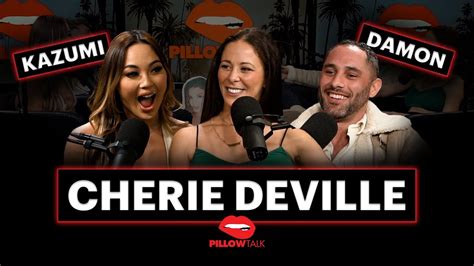 pillowtalk podcast interview turns into 3some - cherie deville|CHERIE DEVILLE & KAZUMI FULL T